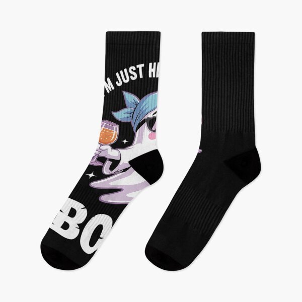 Item preview, I'm Just Here For The Boos Halloween Women Ghost Cute Funny designed and sold by KingsLife1994.