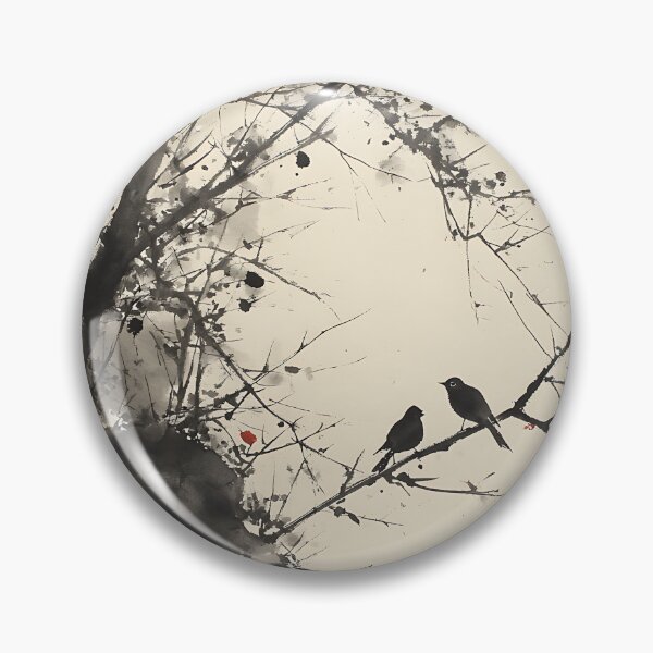 Item preview, The Spirit of Sumi-e Ink designed and sold by bapupa.