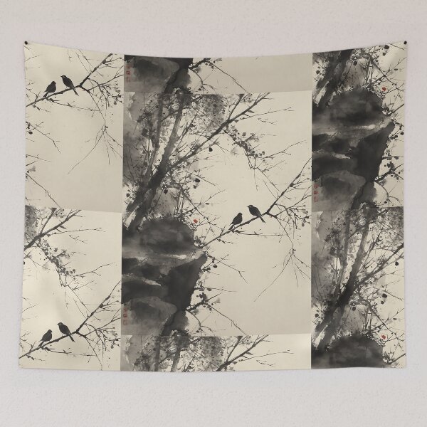 Item preview, The Spirit of Sumi-e Ink designed and sold by bapupa.