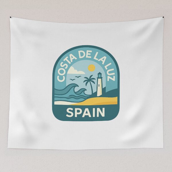 Item preview, Costa de la Luz, Spain – Atlantic Coastline with Lighthouse designed and sold by Aryabek.