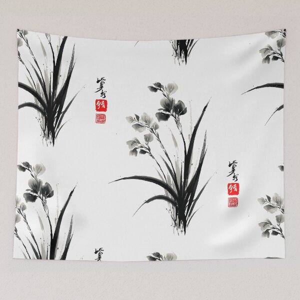 Item preview, The Minimalist Sumi-e Ink designed and sold by bapupa.