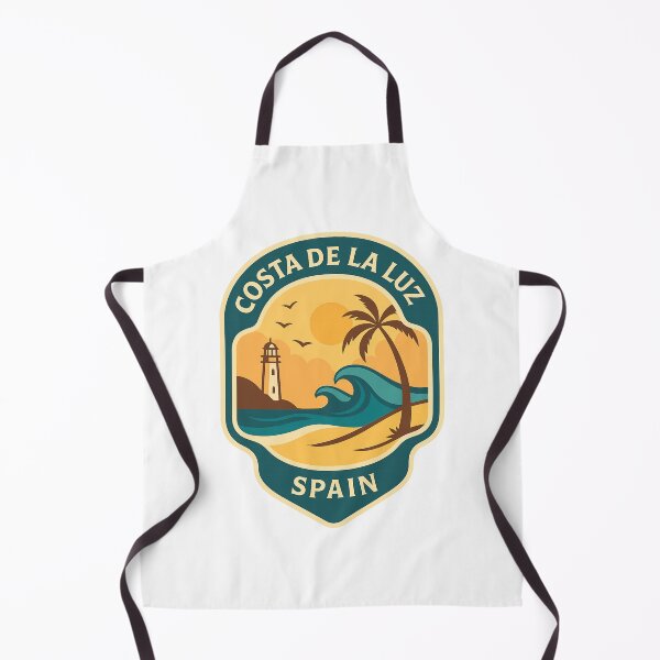 Item preview,  Sunset at Costa de la Luz – Lighthouse and Palm Tree Coast designed and sold by Aryabek.