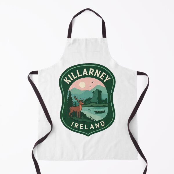 Item preview,  Killarney, Ireland – Lakeside View with Deer and Ross Castle designed and sold by Aryabek.