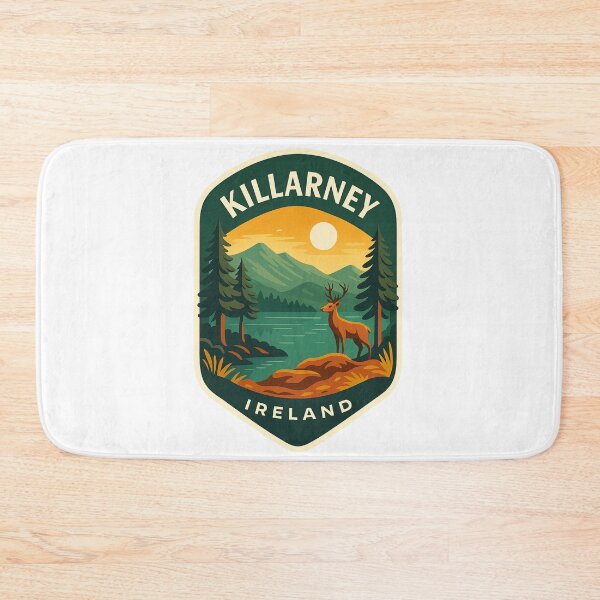 Item preview,  Killarney, Ireland – Lakeside Deer and Mountain Scene designed and sold by Aryabek.