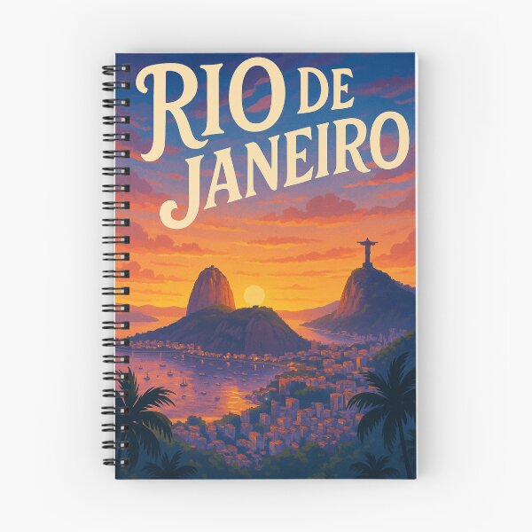 Item preview, Rio de Janeiro, Brazil – Sugarloaf and Christ the Redeemer at Sunset designed and sold by Aryabek.