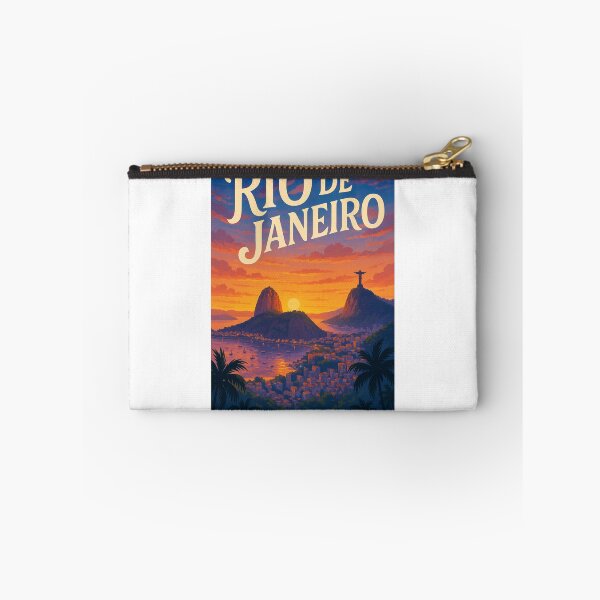 Item preview, Rio de Janeiro, Brazil – Sugarloaf and Christ the Redeemer at Sunset designed and sold by Aryabek.