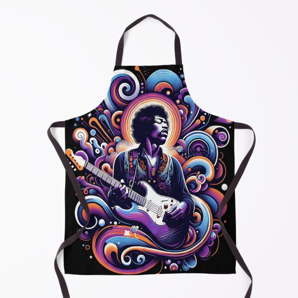 Artikelvorschau, Psychedelic Strings - Hendrix inspiriertes Abstrakt entworfen und verkauft von AnssiHuopainen.