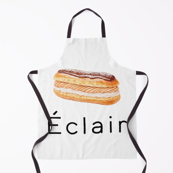 Item preview, Éclair – French Dessert Illustration designed and sold by BobaBunny76.