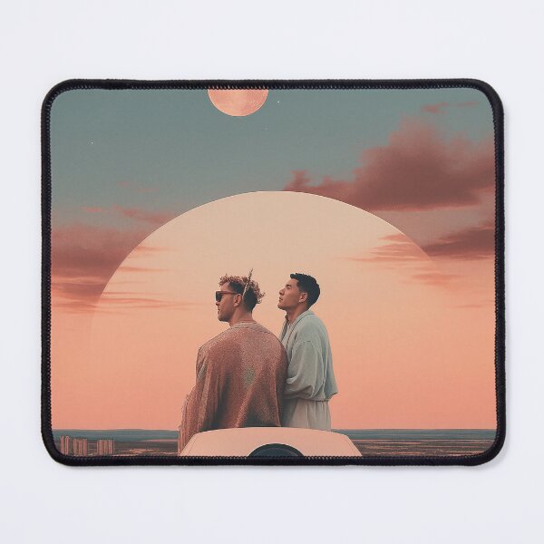 Item preview, Lunar Horizon – Surreal Sunset Drive Under the Moon designed and sold by anymoor.