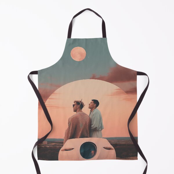 Item preview, Lunar Horizon – Surreal Sunset Drive Under the Moon designed and sold by anymoor.