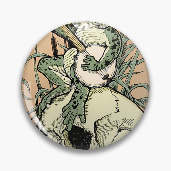Item preview,  Victorian Frog Playing Banjo designed and sold by AnssiHuopainen.