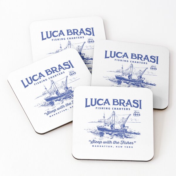 Item preview,  Luca Brasi Fishing Charters Sleep With The Fishes Manhattan New York designed and sold by AmberHutchins.