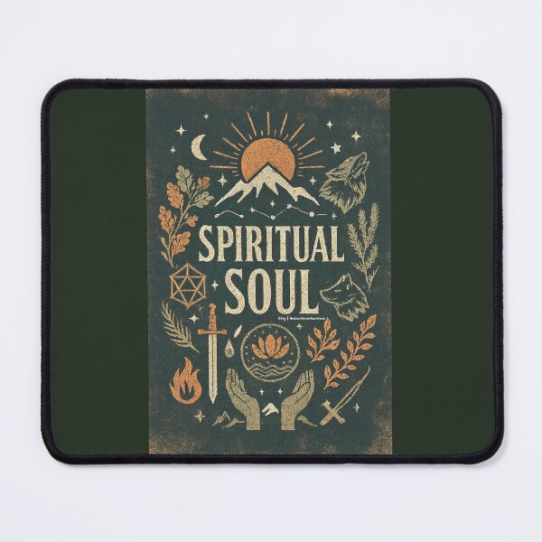 Item preview, Spiritual Soul – Masculine Mystic Design in Charcoal & Copper For Men designed and sold by HealerMoonHuntressDesigns.