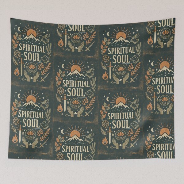 Item preview, Spiritual Soul – Masculine Mystic Design in Charcoal & Copper For Men designed and sold by HealerMoonHuntressDesigns.