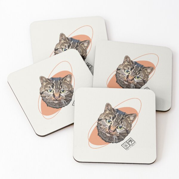 Item preview, Micro the Semi-Feral Tabby – Rescue Cat Art designed and sold by Made-by-Anxiety.
