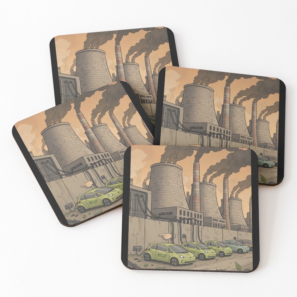 Item preview, Coasters (Set of 4) designed and sold by MudMaster.