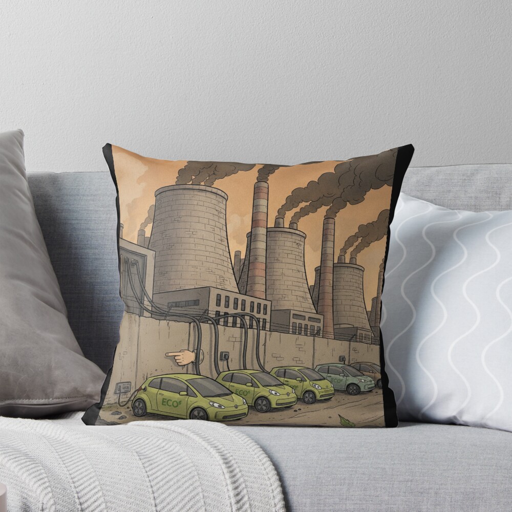 Item preview, Throw Pillow designed and sold by MudMaster.