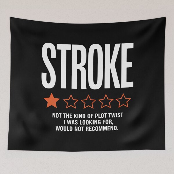 Item preview, Stroke survivor Funny Stroke Awareness designed and sold by CookWorldLaughs.