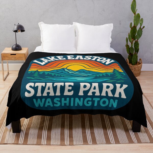 Item preview, Lake Easton State Park Washington designed and sold by TomFrontierArt.