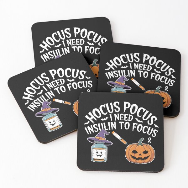 Item preview, Hocus Pocus I Need Insulin to Focus - Perfect gift for anyone living with diabetes, type 1 warriors, caregivers, and those who love Halloween humor. designed and sold by ZyziowskyArt.