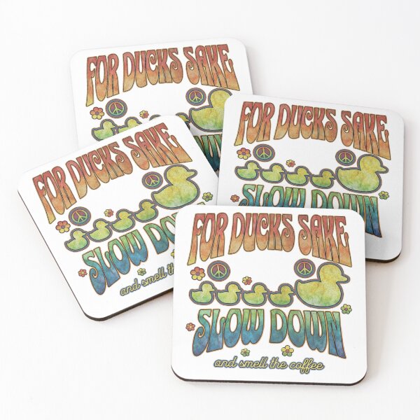 Item preview, For Ducks Sake – Slow Down designed and sold by JustJuJuDesigns.