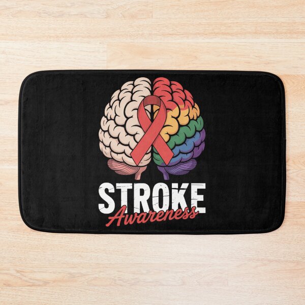 Item preview, Stroke Survivor Ribbon Stroke Awareness designed and sold by CookWorldLaughs.