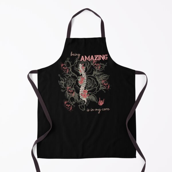 Item preview, 'Being Amazing is in my core' - Motivational Vintage Rose Skeleton designed and sold by AtushaSpark.