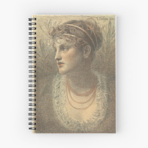 Item preview, The Coral Necklace, 1871. Frederick Sandys (British, 1829–1904) designed and sold by Vintage Designs +.