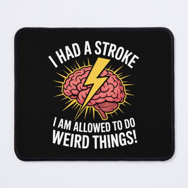 Item preview, Stroke Survivor Stroke Awareness Joke designed and sold by CookWorldLaughs.