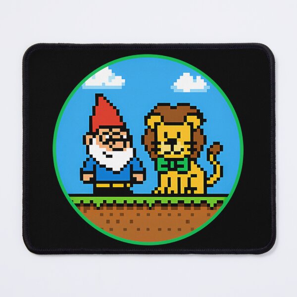 Aperçu de l'œuvre Dewey Lionel 8 bits créée et vendue par AmberHutchins.