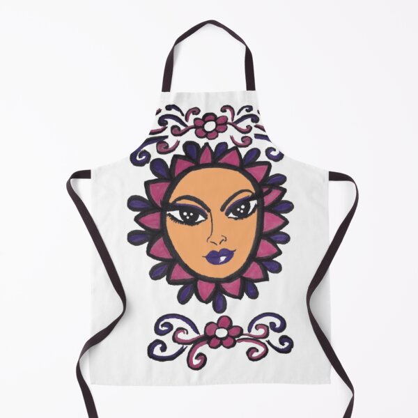Item preview, Mystic Sun Goddess – Feminine Floral Celestial Art designed and sold by BulletKitty82.