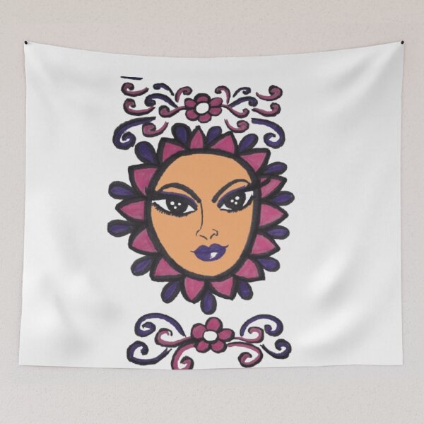 Artikelvorschau, Mystische Sonnengöttin – Feminine florale himmlische Kunst entworfen und verkauft von BulletKitty82.