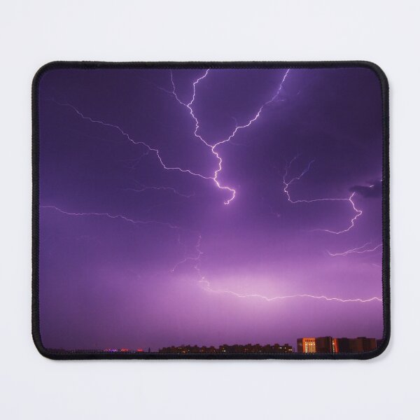 Item preview, Urban Tempest - Awe-Inspiring Thunderstorm Illuminates the Night designed and sold by Luminari Creations.