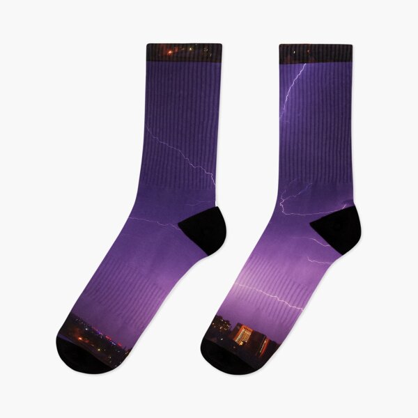 Item preview, Urban Tempest - Awe-Inspiring Thunderstorm Illuminates the Night designed and sold by Luminari Creations.