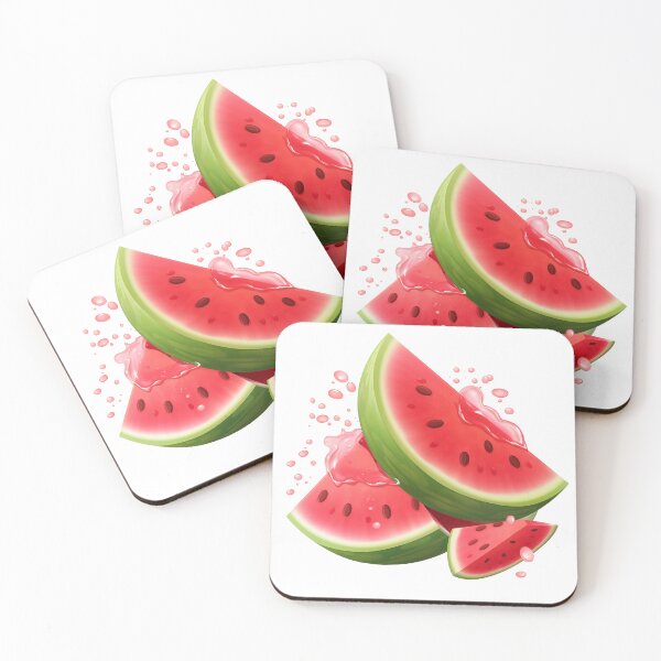 Item preview, Juicy Watermelon Slice Splash designed and sold by New-School-Wave.