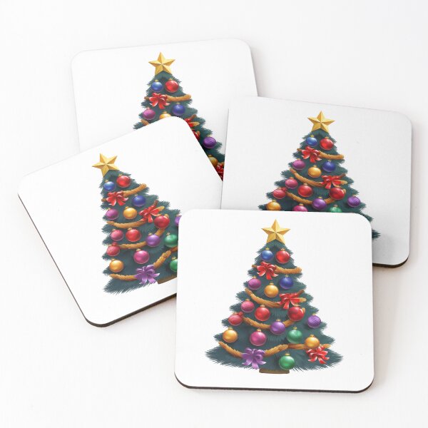 Item preview, Ornamented Christmas Tree Decor designed and sold by New-School-Wave.