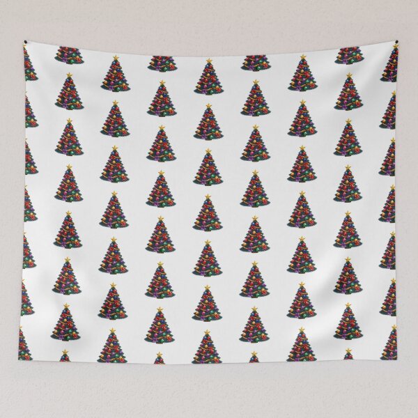 Item preview, Ornamented Christmas Tree Decor designed and sold by New-School-Wave.