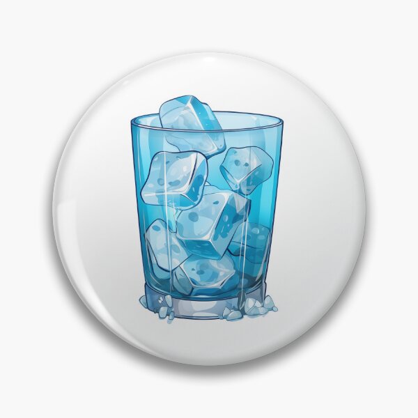 Item preview, Ice Cubes Filled Glass designed and sold by New-School-Wave.
