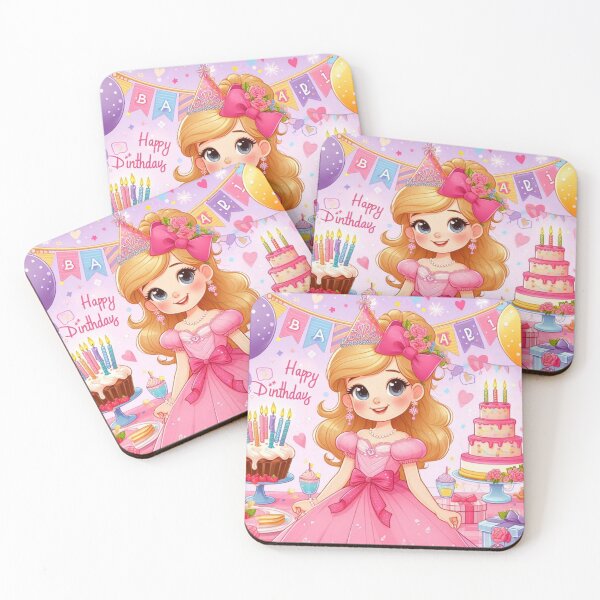 Item preview, Cute Small Girl Birthday designed and sold by Mywaymylife.