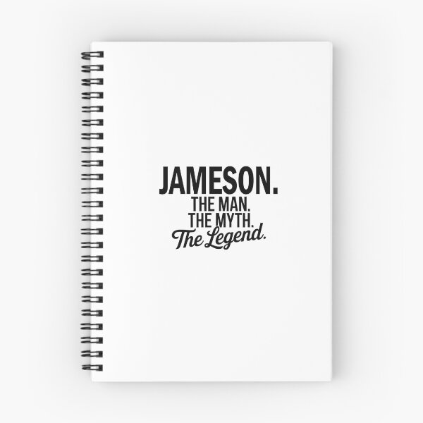 Item preview, Jameson Name Jameson The Man The Myth The legend designed and sold by Watsonarts.