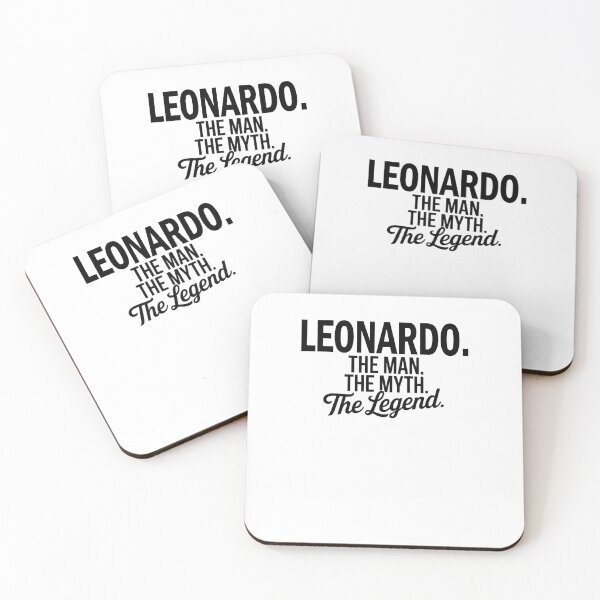 Item preview, Leonardo Name Leonardo The Man The Myth The legend designed and sold by Watsonarts.