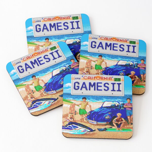 Item preview, California Games II Retro Game HD designed and sold by Retr0Tshirts.