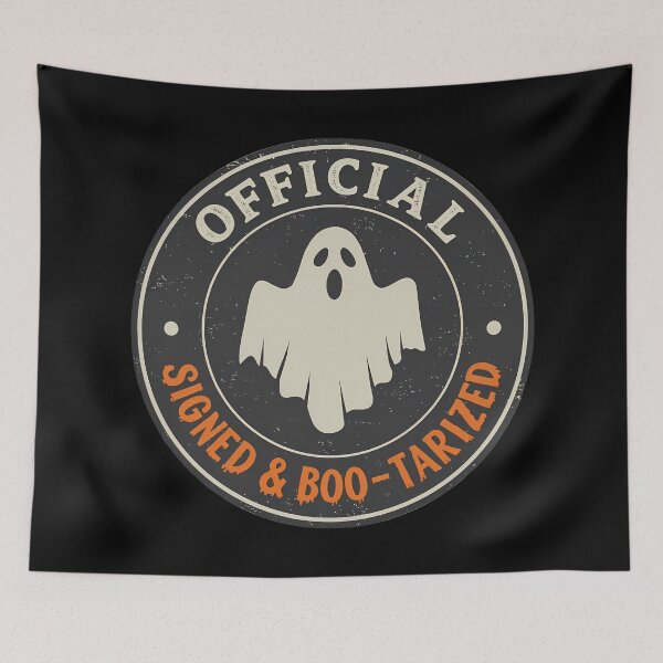 Item preview, Signed & Boo-tarized – Funny Halloween Notary Design (1) designed and sold by InkoraLab.