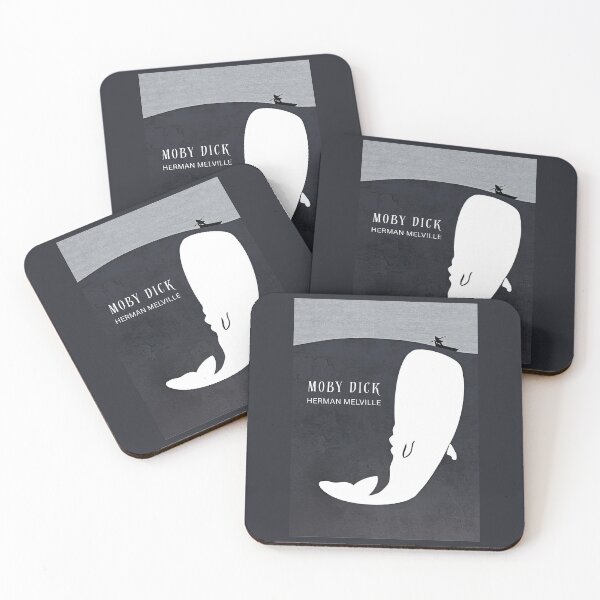 Item preview, Moby Dick, The Whale Book Cover Art by Herman Melville designed and sold by booksnbobs.