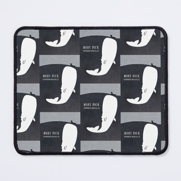 Item preview, Moby Dick, The Whale Book Cover Art by Herman Melville designed and sold by booksnbobs.