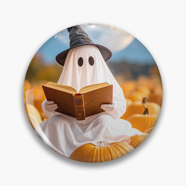 Artikelvorschau, Ghost Reader in der Halloween-Nacht – „Gruselige Bücher“-Ästhetik entworfen und verkauft von raynanlago.