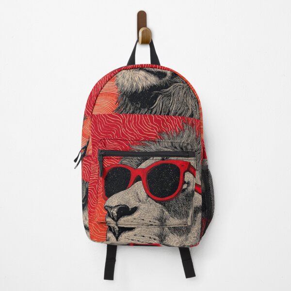Item preview, King of Cool – Lion with Red Shades designed and sold by Guesso.
