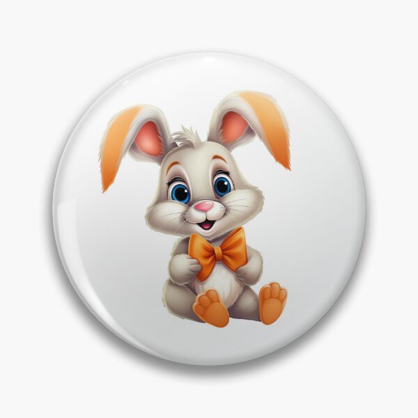 Item preview, Cheerful Gray Bunny Bow designed and sold by New-School-Wave.