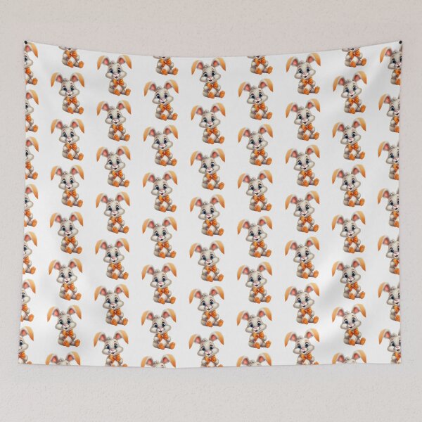 Item preview, Cheerful Gray Bunny Bow designed and sold by New-School-Wave.