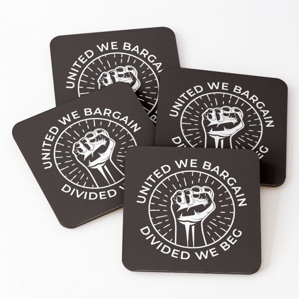 Item preview, United We Bargain Divided We Beg Labor Union designed and sold by FeliciaLang.